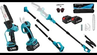 Akku-Gartenschere mit 30mm beschichteten Klingen | Hochwertige Gartengeräte for makita 18v battery