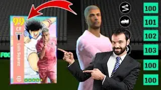 free player Efootball 2025 Luis Su&aacute;rez Training max level anime player