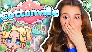 The Cozy Farming Dress Up Game NO ONE is Talking About! | Cottonville First Impressions 🌱 ✨