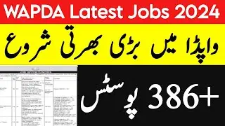 wapda latest jobs 2024 | jobs in wapda 2024 - Jobz MCQz