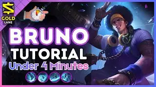 4-Minute Bruno Tutorial in the Gold Lane || (MLBB S39) 2026