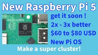 Raspberry Pi 5 release coming soon. Very awesome news about the RPi5. More Pi 5 power, and features!