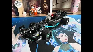 Building LEGO for the first time. LEGO&reg; Technic Mercedes  F1 (42165) + Lucky Knots