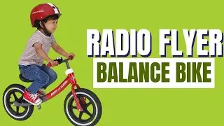 Radio Flyer Air Ride Balance Bike Toddler Bike Ages 1.5-5