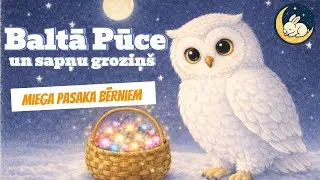 #9 Miega pasaka bērniem: Baltā Pūce un sapņu groziņš