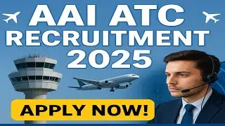AAI ATC New Vacancy 2025|AAI ATC 2025 Job Profile, Syllabus, Salary, Selection Process|Full Details