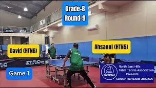 Ahsanul vs David I NEHTTA Summer Tournament 2024/25 SA I Grade B I Round 9