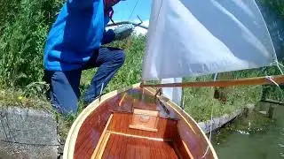 Sailing Pearle. Jib problems and fix
