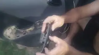 Solución de cristal que no sube  ni baja  (Honda Fit 2006 puerta de atrás)