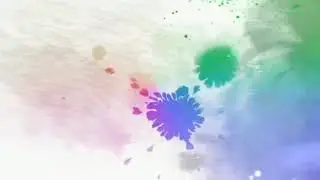 Multi color ink splatter green screen video ,MULTI COLOR INK SPLATTER