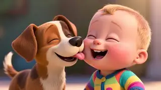 Fluffy Puppy&rsquo;s Big Day Out 🐶🎉   Fun Kids Video   Preschool Animal Adventure & Learning