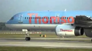 rejected takeoff manchester airport 28/7/11