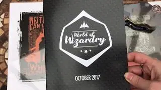 Harry Potter Subscription box unboxing Geek Gear Box October 2017