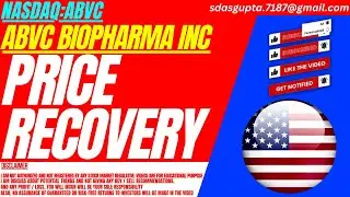 PRICE RECOVERY : ABVC STOCK ANALYSIS | ABVC BIOPHARMA INC STOCK