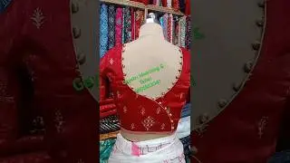 Trending Potli Button Blouse Design #blousedesign #shorts #viralvideo #gayatrimatchingrajnandani