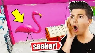 BREAKING Fortnite Prop Hunt For 100K VBUCKS! *Flamingo God Spot*