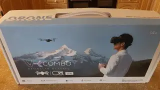 E4 WiFi Drone + Goggles All in One Starter Package from Banggood