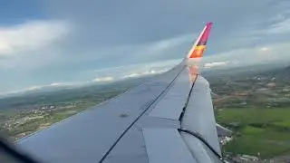 SEAMLESS Thai Airways A320 Landing Into Chiang Rai