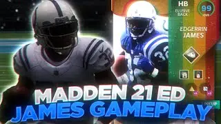 LTD ROOKIE EDGERRIN JAMES IS A MONSTER! 97 OVR EDGERRIN JAMES GAMEPLAY!