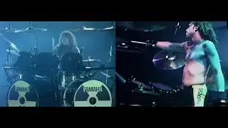 Nick Menza - Rare Drum Cam Footage - These Boots