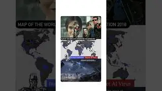 Map of the world in terminator salvation #terminator #lore #geography #map #maps #mapper #fiction