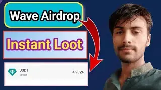 CryptoWave Wallet Airdrop Update | Create Account, Tasks & Wave Coin |Free Loot