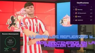 DEBUT en la PREMIER LEAGUE y nuevos FICHAJES...|  RECONSTRUYENDO en modo CARRERA episodio #2