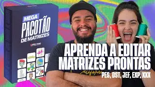 Mudando os Pontos de matrizes PRONTAS PES, DST, JEF, EXP, XXX