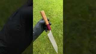 Bunka by @szitacustoms #blade #bunka #knifemaking #kitchenknife