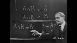 cours d'alg&egrave;bre : Op&eacute;rations sur les parties (intersection de deux ensembles) 2/4
