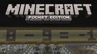 Working Calculator Redstone Alternative! - Minecraft Pocket Edition