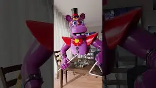Glamrock Mr Hippo in Real Life | FNaF Security Breach Animation