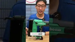 Cordless Crown Stapler: Metabo HBT Review!