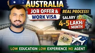 Australia 🇦🇺 Work Permit Visa 2026 | Subclass 482 | Packing, Warehouse & Helper Jobs | Fast Process