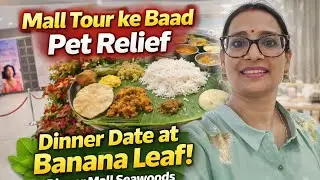 Neer Dosa with malabar curry: Banana leaf restaurant 🤤