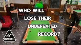 Undefeated vs Undefeated! who comes out on TOP?! #pool #8ballpool #snooker
