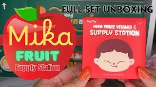 Mika Fruit Vitamin C Supply Station ToyCity Full Set Unboxing