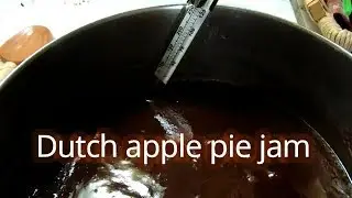 Dutch apple pie jam