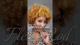 Flexi Rod set. Doesn&rsquo;t need to be perfect, just dry. 😌 #flexirodset #naturalhair