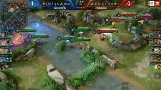 BTR-creep bigetron vs comeback Arena of valor AOV