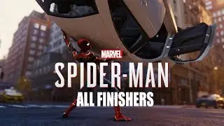 Spider-Man - All Finishers / Finish Moves【4K - 60 Fps】