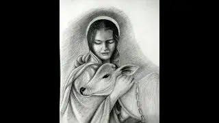 SAVE COWS । Eternal Love (Drawing Tutorial step by step)