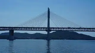 真夏の瀬戸内海と瀬戸大橋 — 海に溶けるセレナーデ