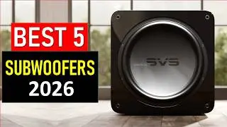 Top 5 BEST Subwoofers For 2026