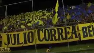 La hinchada de Luqueño haciendo fiesta vs Santa Fe