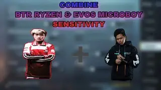 BEST SENSITIVITY SETTINGS AFTER NEW UPDATE PUBG MOBILE | Combine btr ryzen & microboy sensitivity