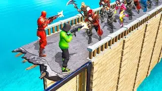 SURVIVE The ZOMBIE APOCALYPSE In Fortnite! (Challenge)