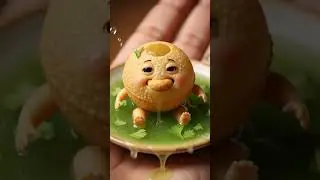 Eating feeding food video cartoon story shorts ai animation ASMR