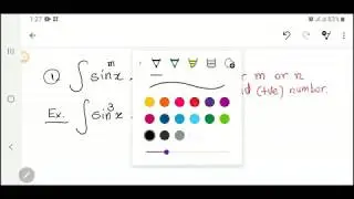 Integration Methods 3 (طرق التكامل ج3) 3. Power of Trigonometric Functions