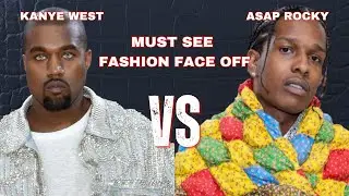 Kanye West vs ASAP Rocky Fashion Faceoff